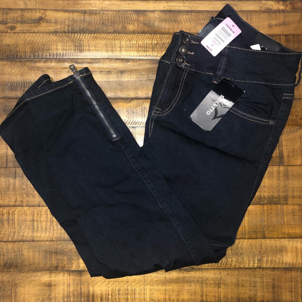 Stilletto cropped Jeggings | Torrid | Size 16
